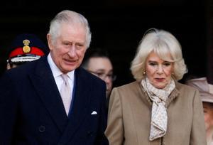El rey Carlos y su esposa, Camilla, durante una visita a Bolton el pasado 20 de enero.