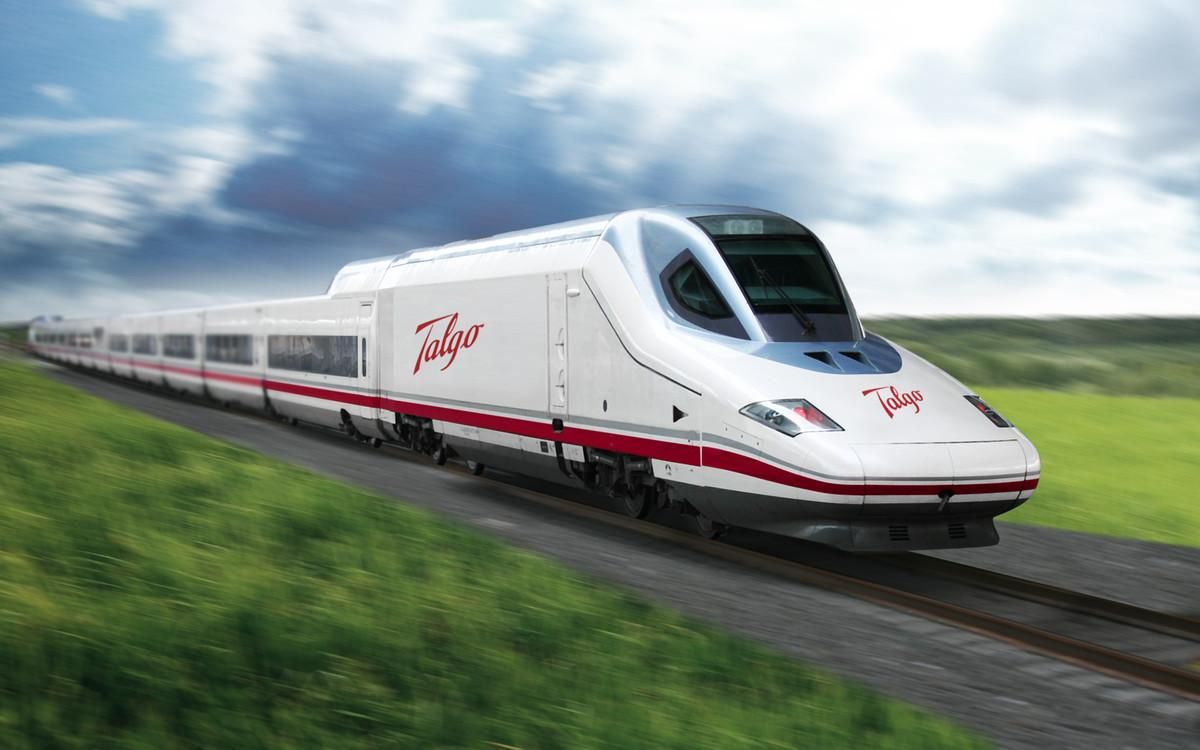 Un AVE de Talgo. Un AVE de Talgo.
