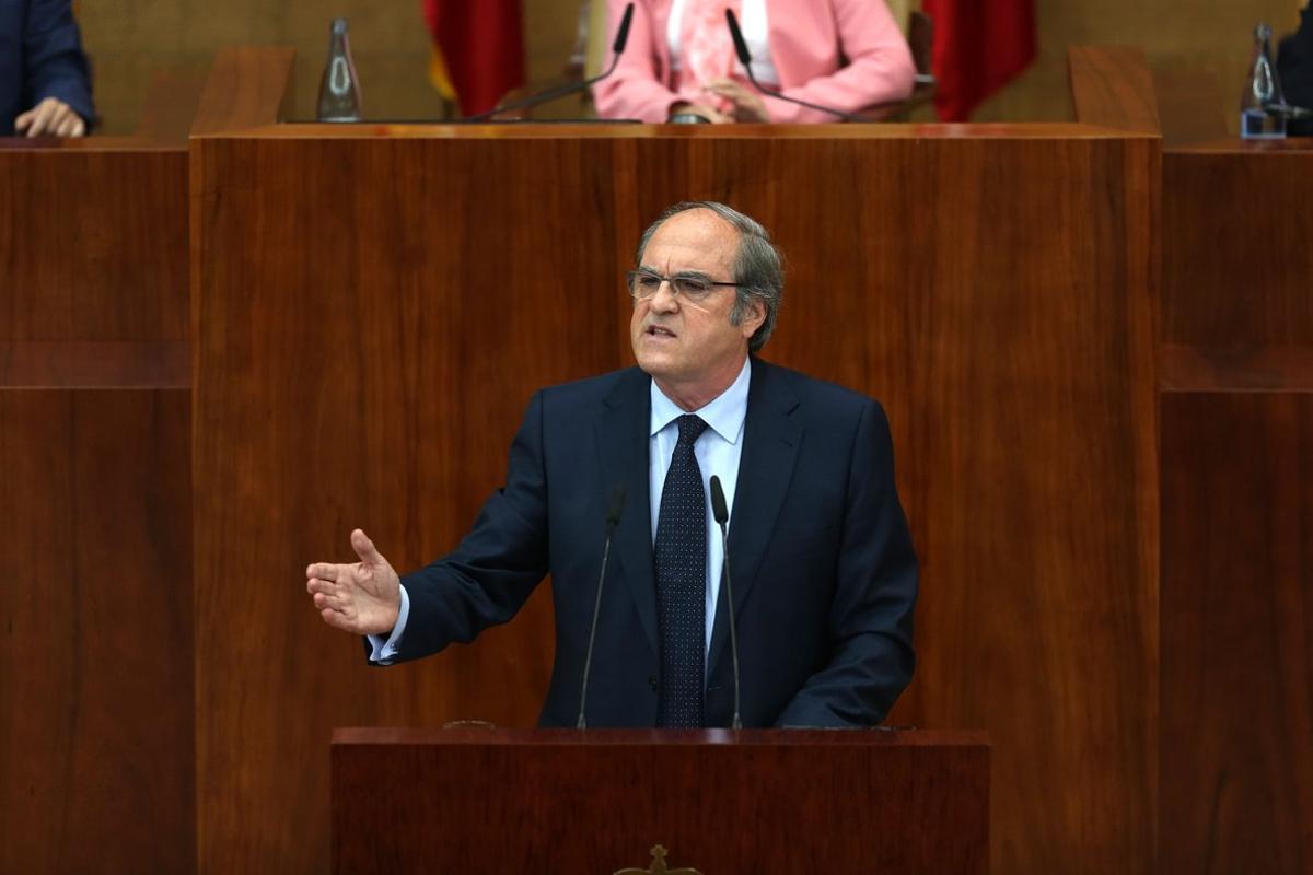 El candidato socialista a la Comunidad de Madrid, Ángel Gabilondo.