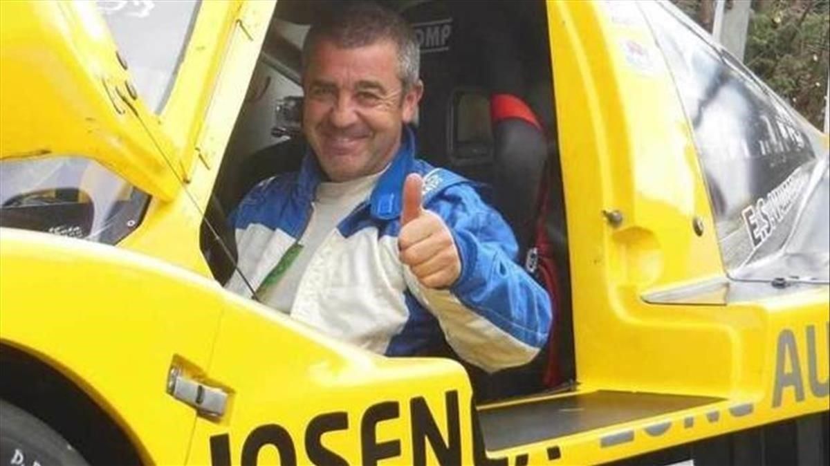 El piloto navarro de rallys Iñaki Irigoyen. El piloto navarro de rallys Iñaki Irigoyen.