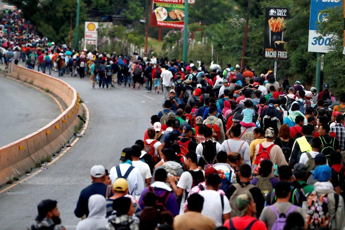 La Caravana De Inmigrantes Recupera Fuerzas En Ciudad De México 9789