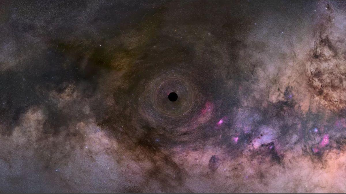 Descubren un agujero negro errante y solitario a 5.000 años luz de la Tierra