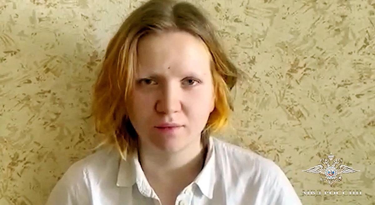 Quién es Daria Trepova, la detenida por matar al bloguero militar ruso Tatarski