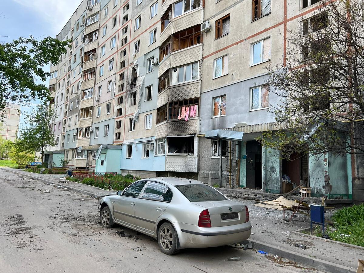 Saltivka, la zona zero de la guerra a Khàrkiv
