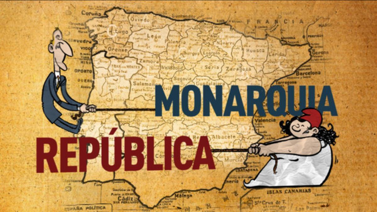 El debate monarquía-república según TV-3.