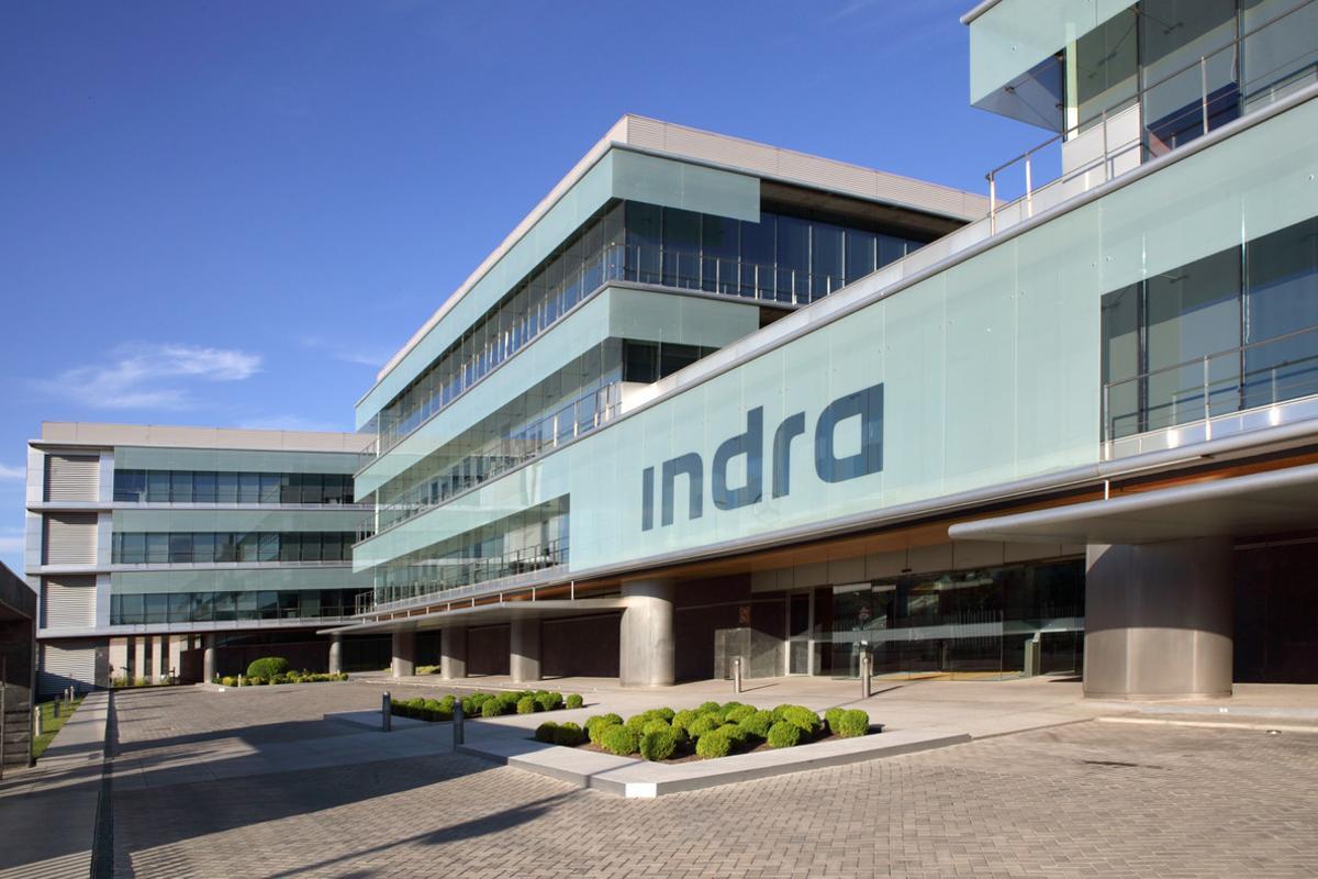 Sede central de Indra en Alcobendas (Madrid).