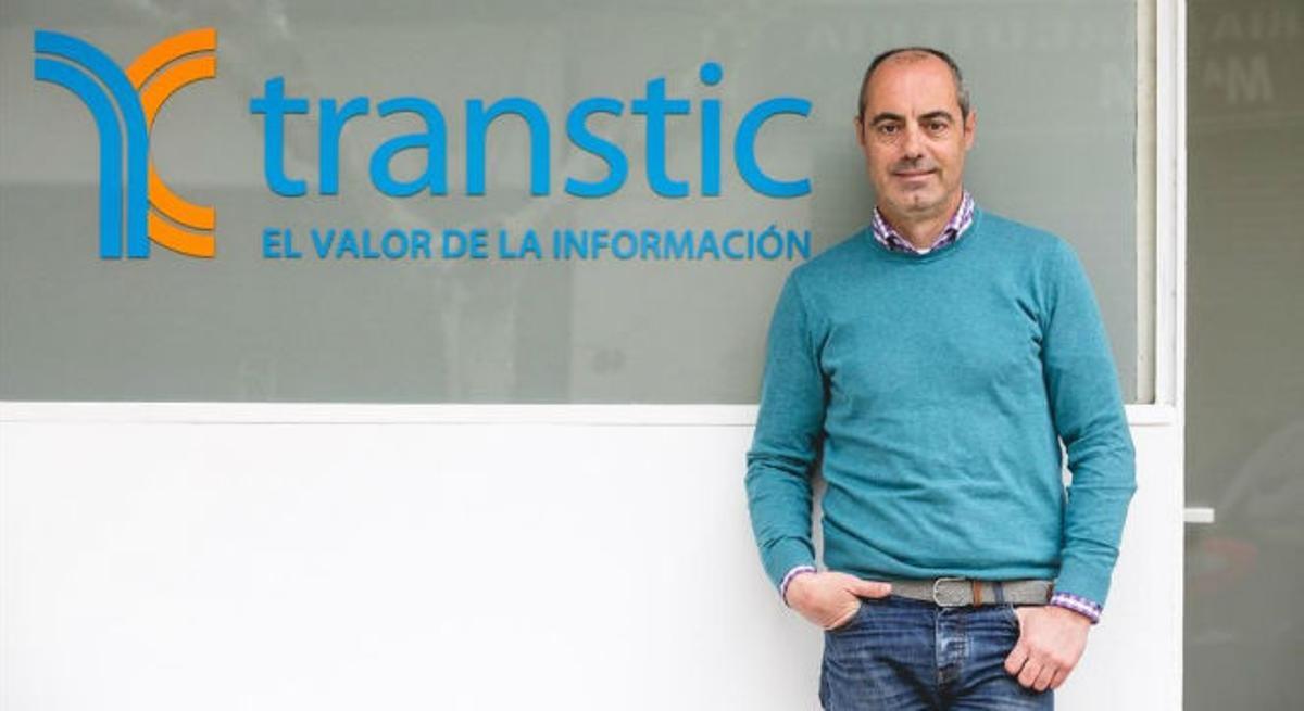 José Manuel Zapata, gerente de la empresa Transtic.