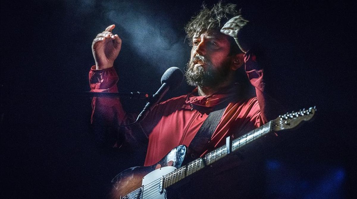 Pau Vallvé en la sala Barts, el pasado jueves. Pau Vallvé en la sala Barts, el pasado jueves.