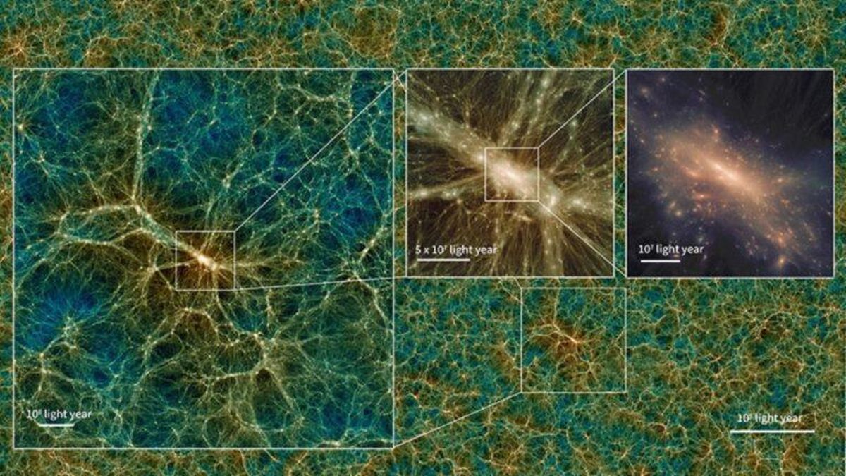 Crean un enorme universo virtual: todos podemos ser astrónomos Crean un enorme universo virtual: todos podemos ser astrónomos