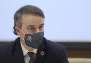 Iván Redondo, ya exdirector de Gabinete de Pedro Sánchez, durante su última comparecencia ante la Comisión Mixta de Seguridad Nacional, en el Congreso, el pasado 27 de mayo de 2021.
