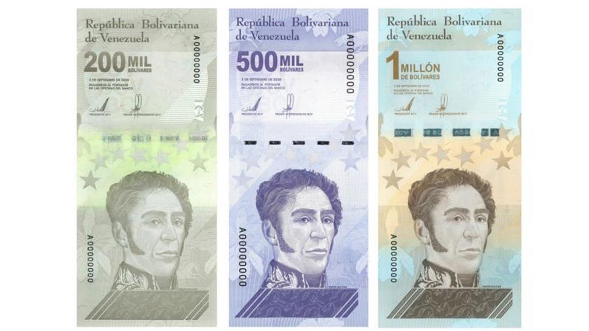 Nuevos billetes en Venezuela. Nuevos billetes en Venezuela.
