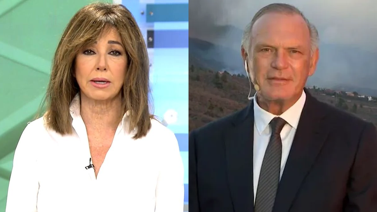 Telecinco sustituye 'Madres' por un especial del volcán de La Palma con Ana Rosa y Pedro Piqueras Telecinco sustituye 'Madres' por un especial del volcán de La Palma con Ana Rosa y Pedro Piqueras