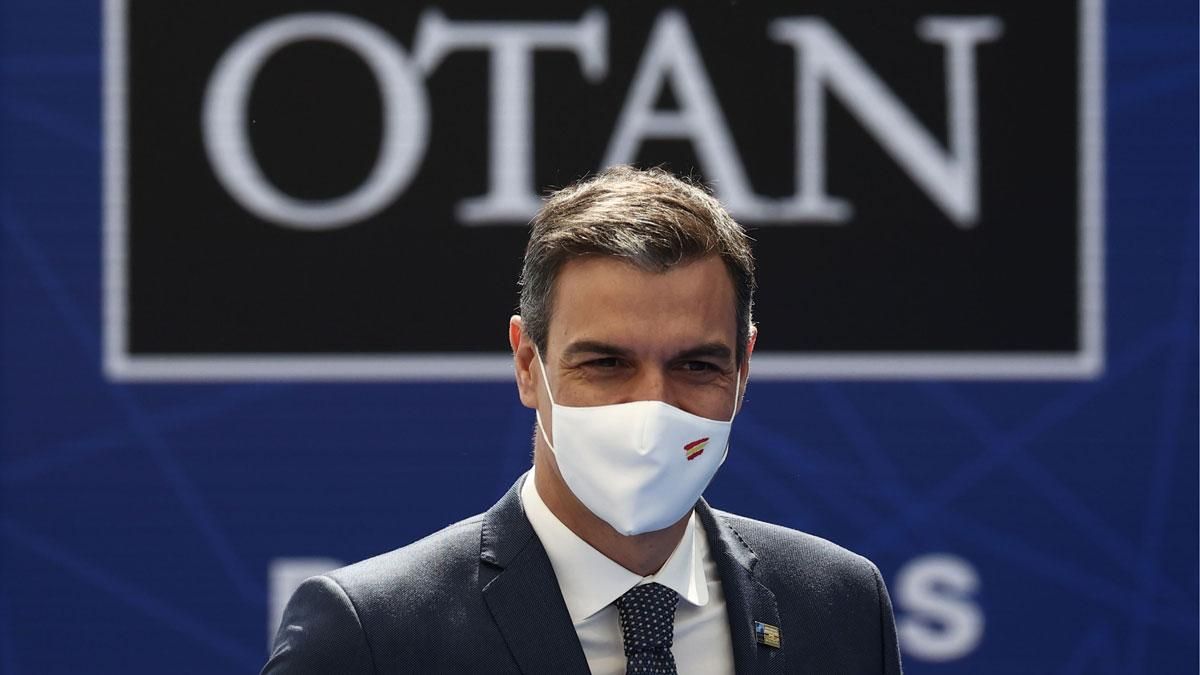 Pedro Sánchez llega a la cumbre de líderes de la OTAN en Bruselas. Pedro Sánchez llega a la cumbre de líderes de la OTAN en Bruselas.