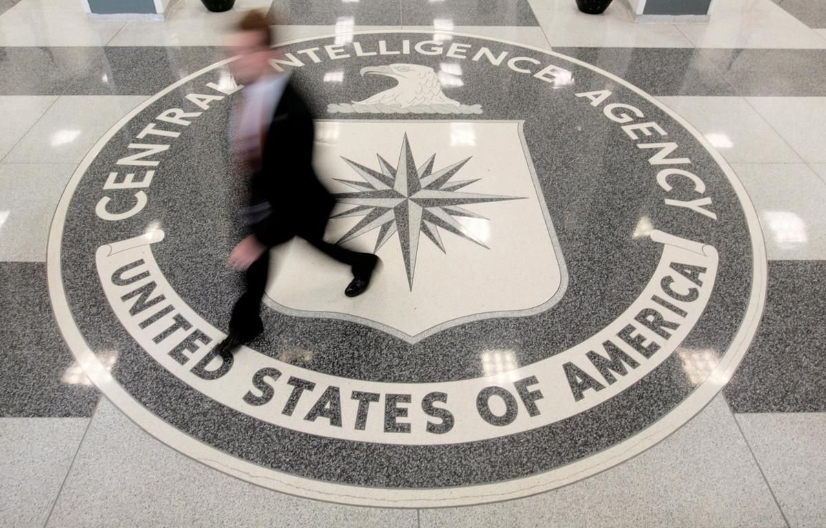 Vestíbulo de la sede de la CIA en Langley, Virginia. Vestíbulo de la sede de la CIA en Langley, Virginia.