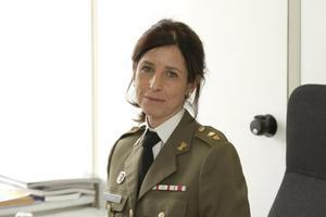 La primera generala del Ejército español, Patricia Ortega.