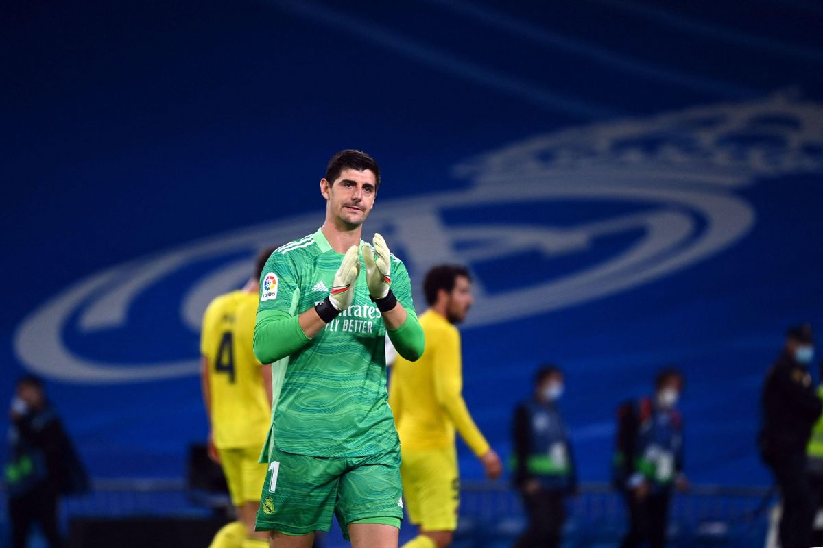 Courtois, tras el empate con el Villarreal. Courtois, tras el empate con el Villarreal.