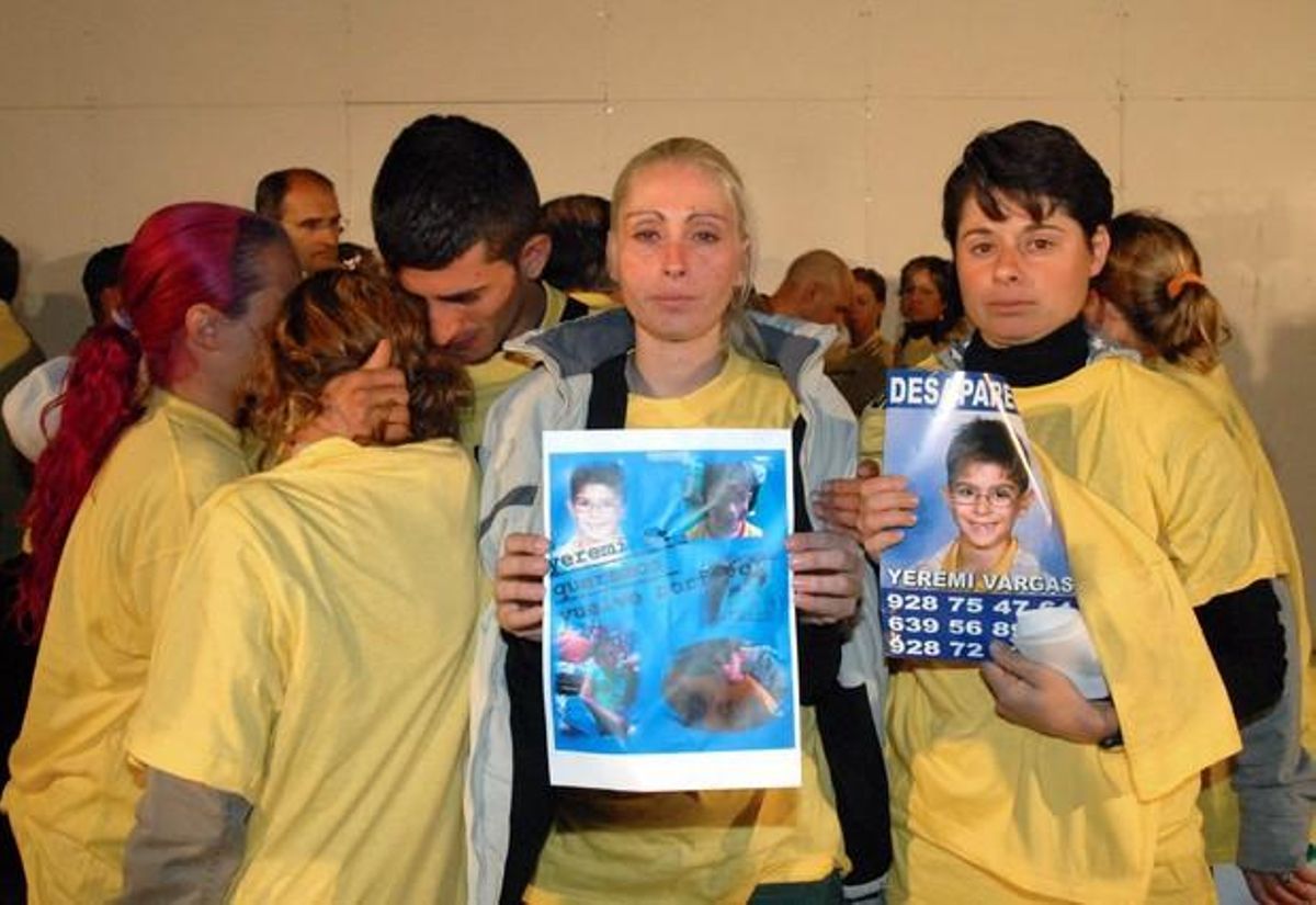 Ithaisa Suárez, madre de Yeremi Vargas, en una imagen de marzo del 2007. Ithaisa Suárez, madre de Yeremi Vargas, en una imagen de marzo del 2007.