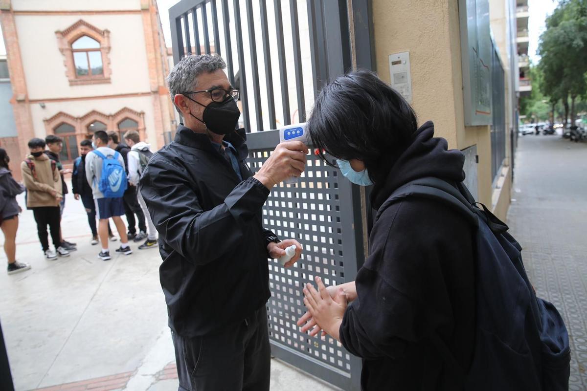 Les escoles catalanes esgoten els últims dies de protocol covid