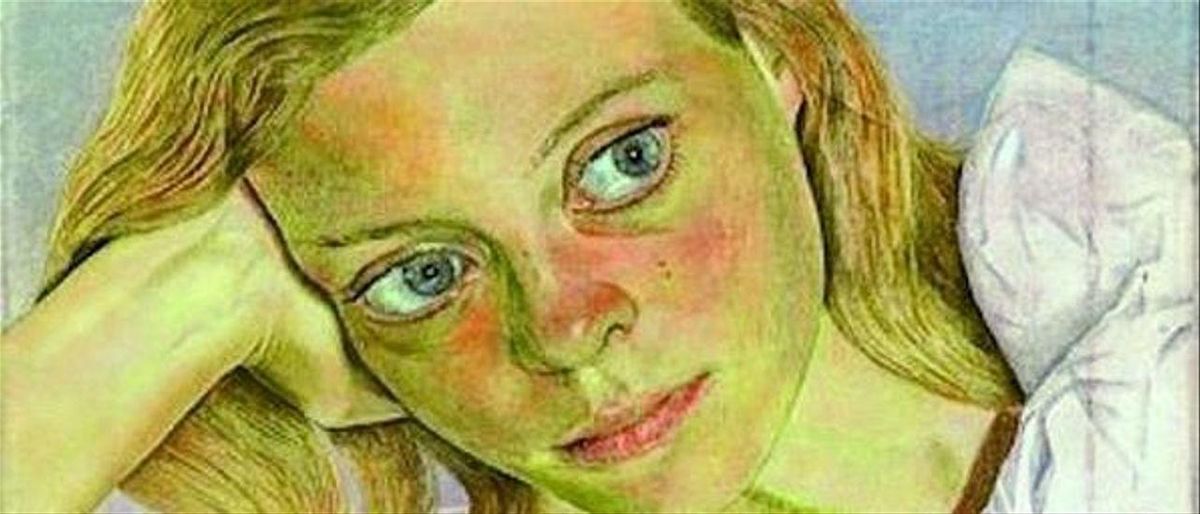 Retrato de Caroline Blackwood, realizado por Lucien Freud Retrato de Caroline Blackwood, realizado por Lucien Freud