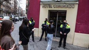 L’Hotel Coronado de la Rambla de Barcelona tenia deficiències en alarmes i extintors