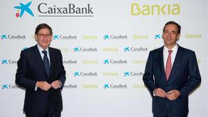 La fusió CaixaBank-Bankia revaloritza un 71% la participació de l’Estat en un any