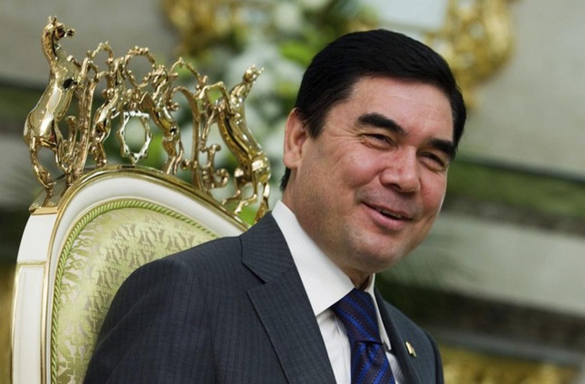 El presidente de Turkmenistán, Gurganbulí Berdimujammédov, el pasado 17 de noviembre.