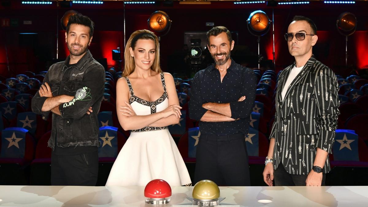 Dani Martínez, Edurne, Santi Millán y Risto Mejide en la mesa del jurado de ’Got Talent 6’.
