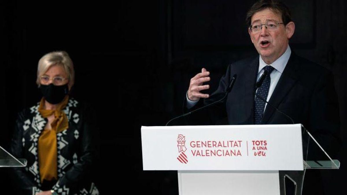 El presidente valenciano, Ximo Puig. El presidente valenciano, Ximo Puig.
