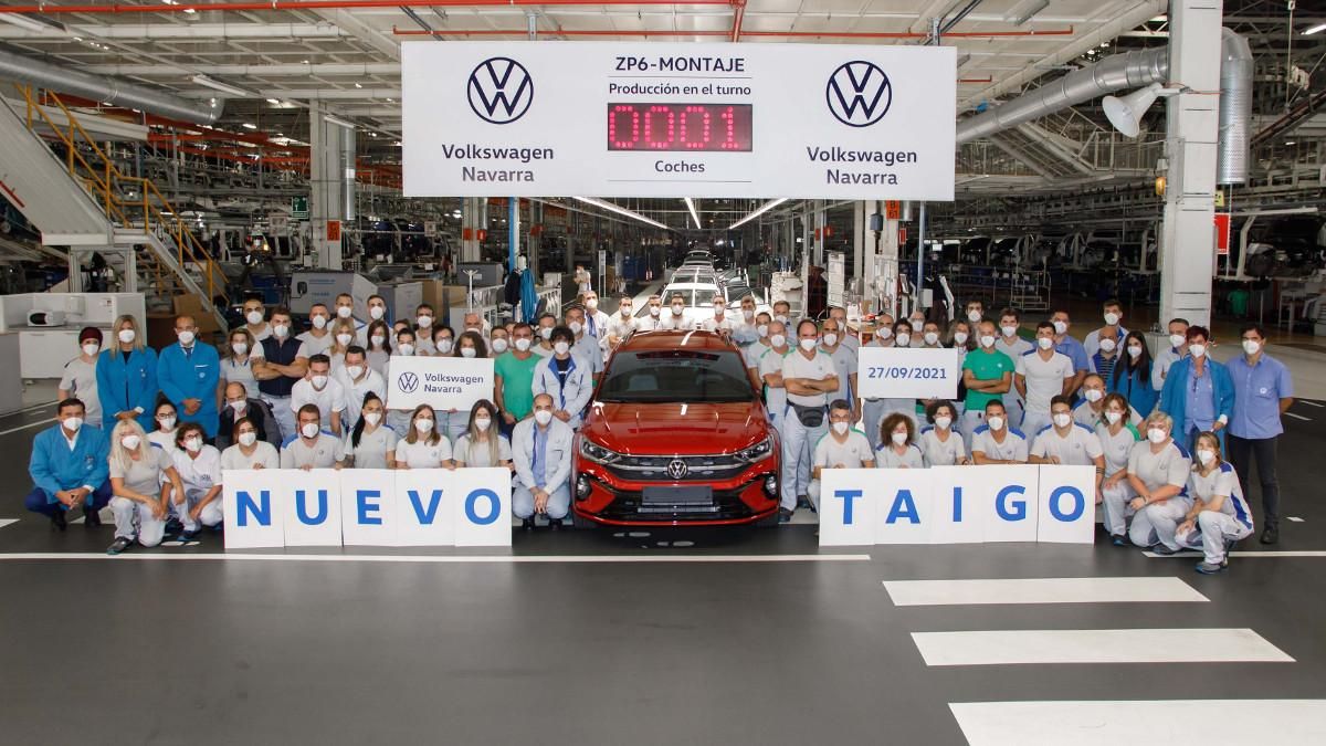 Volkswagen Navarra inicia la producción del nuevo Taigo para toda Europa Volkswagen Navarra inicia la producción del nuevo Taigo para toda Europa