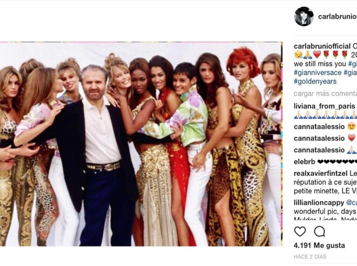 El 'star system' rinde tributo a Gianni Versace