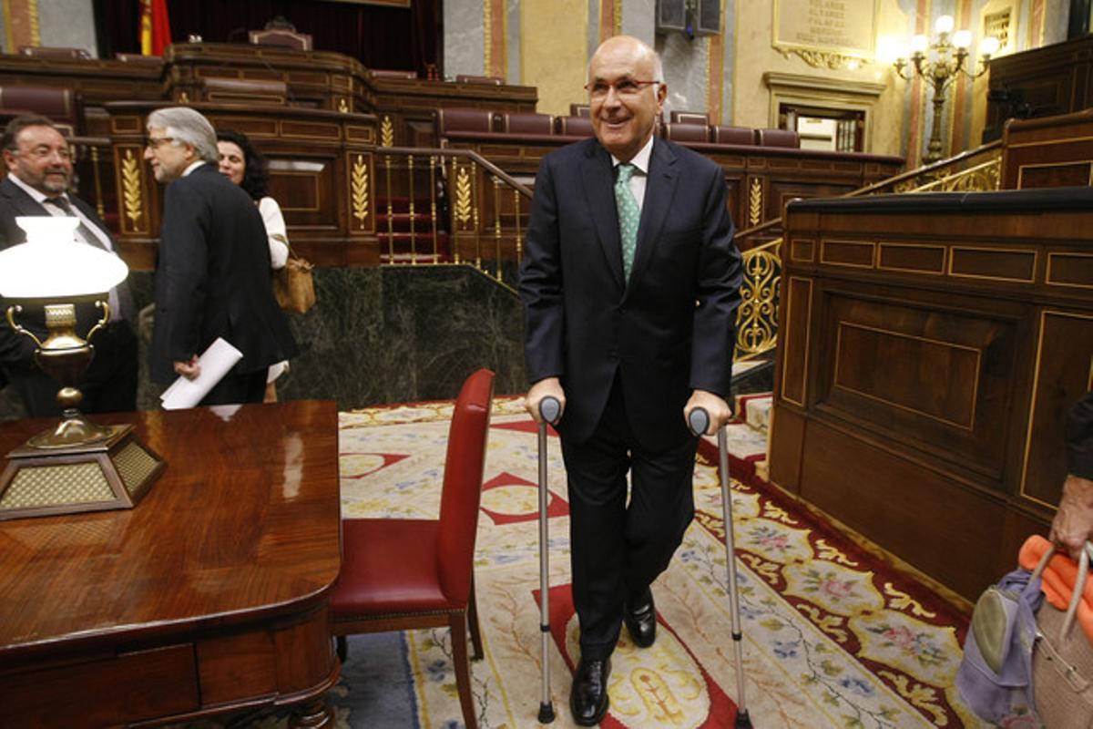 Duran Lleida, en el Congreso, el pasado 23 de octubre.
