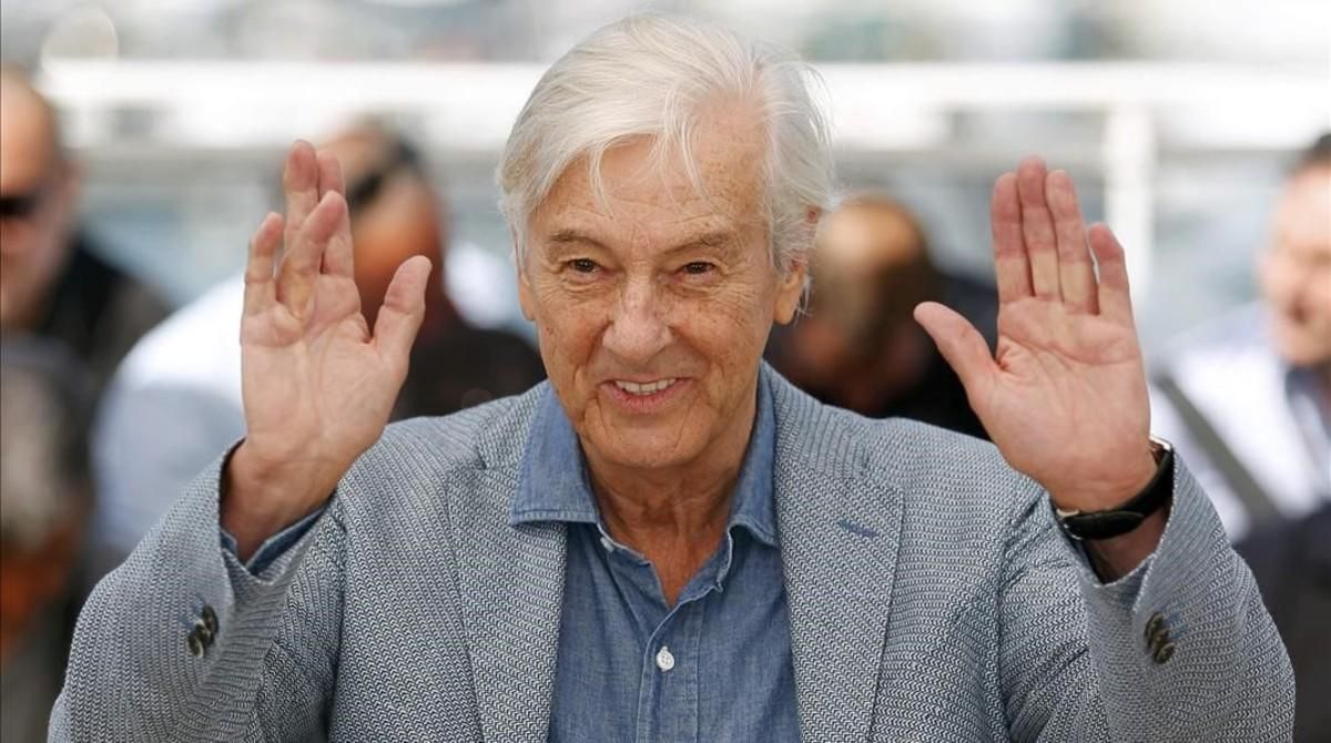 Paul Verhoeven, durante la presentación de ’Elle’ en el festival de Cannes. Paul Verhoeven, durante la presentación de ’Elle’ en el festival de Cannes.