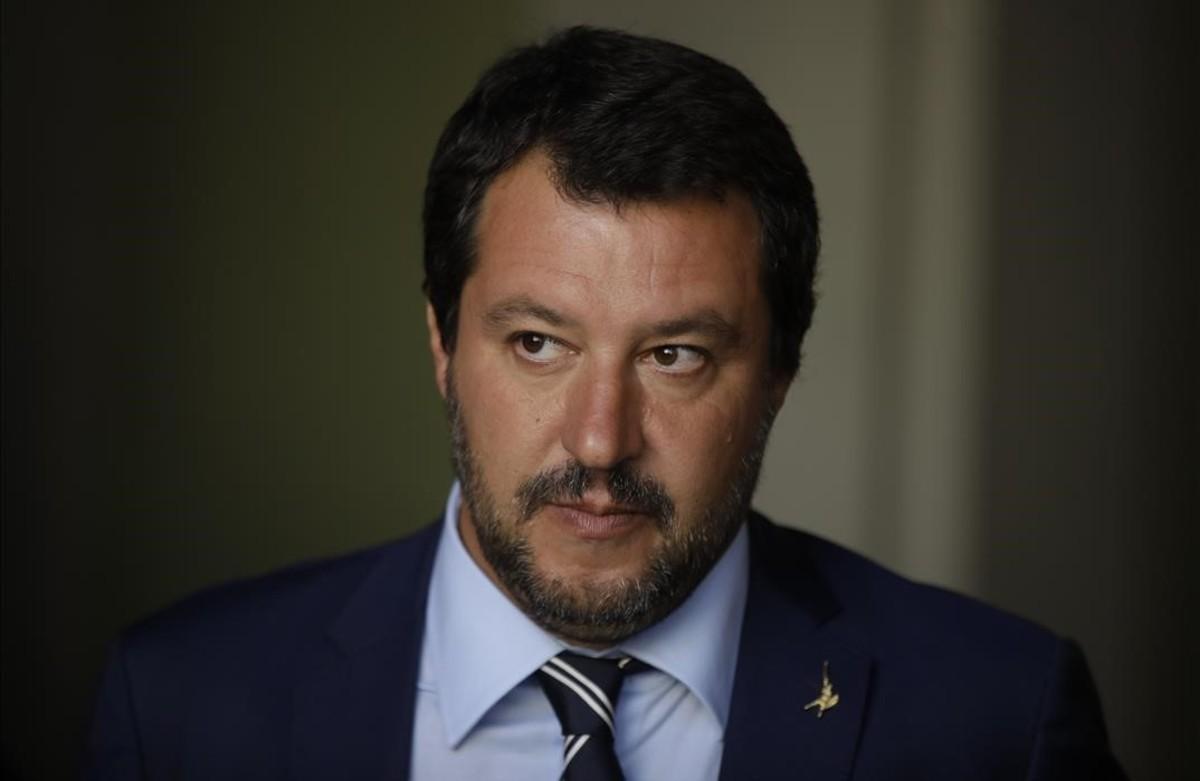 El viceprimer ministro italiano, Matteo Salvini. 