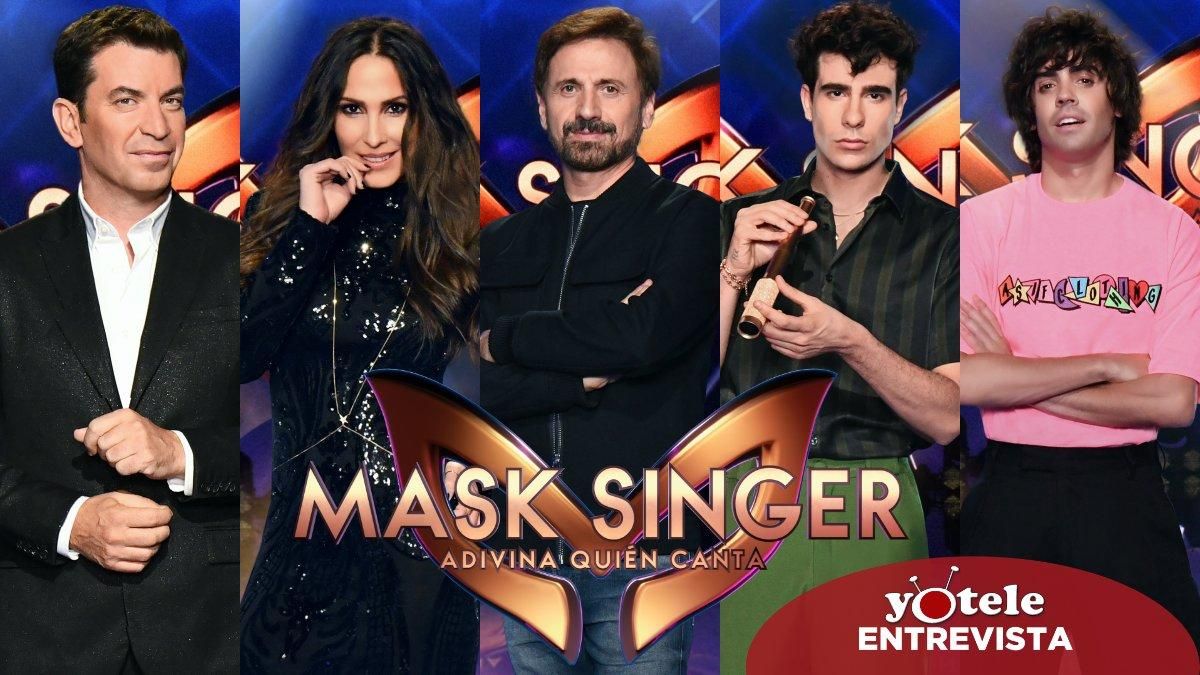 Arturo Valls, Malú, José Mota y los Javis, presentador e investigadores de ’Mask Singer: Adivina quién canta’. Arturo Valls, Malú, José Mota y los Javis, presentador e investigadores de ’Mask Singer: Adivina quién canta’.