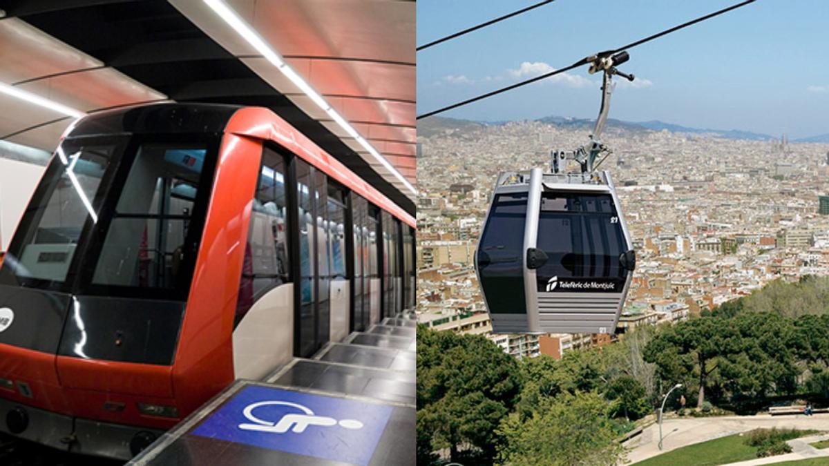 El Funicular y el Teleférico de Montjuïc 