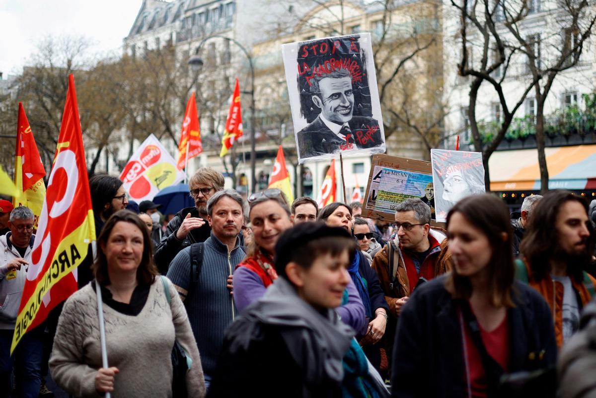 Protestas en Francia.