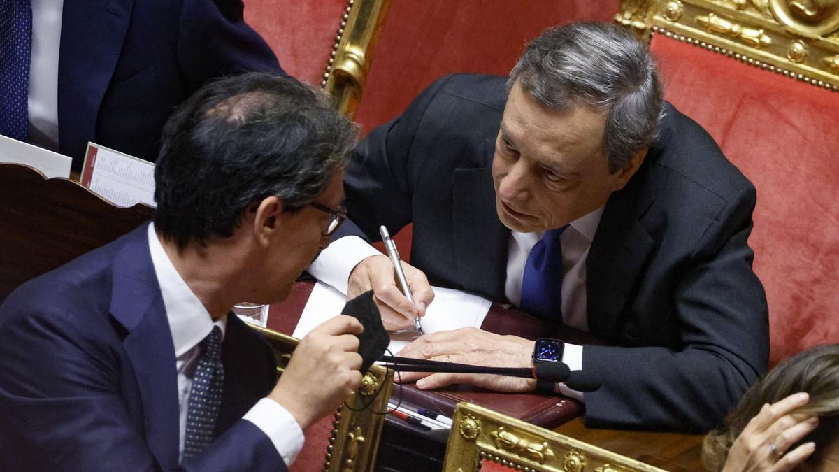 Draghi pierde el apoyo parlamentario para seguir gobernando