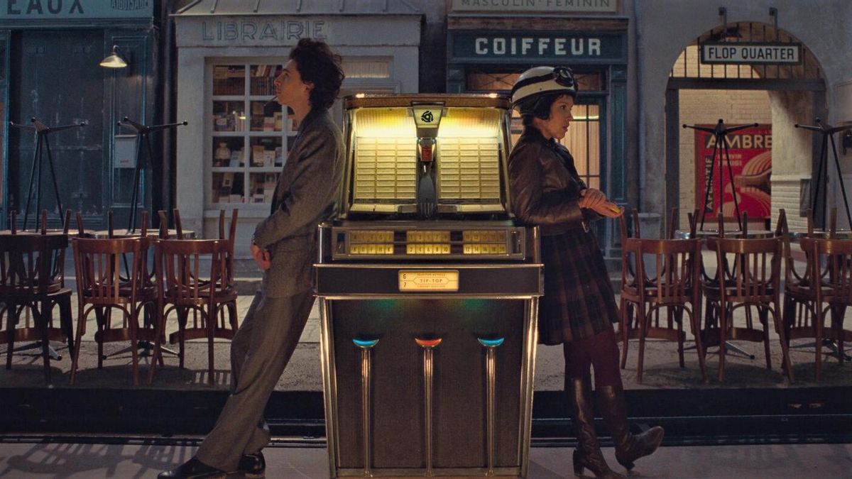 Un fotograma de ’La crónica francesa’, de Wes Anderson Un fotograma de ’La crónica francesa’, de Wes Anderson