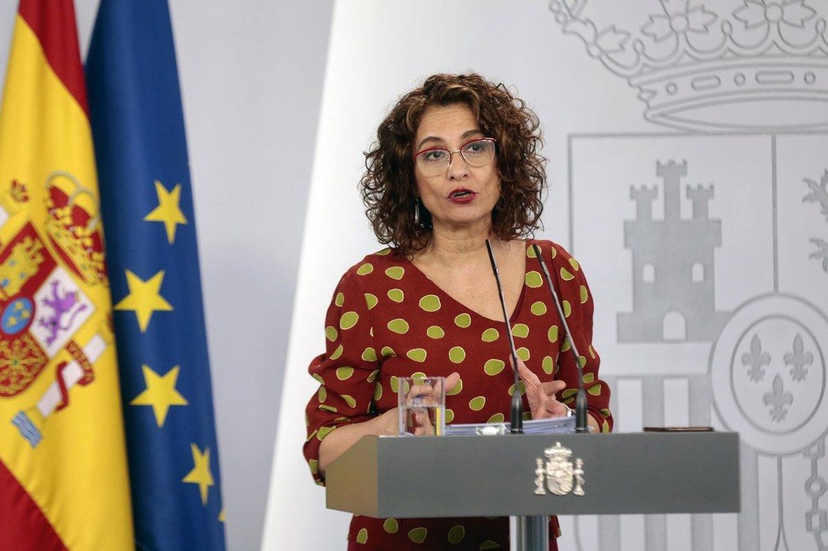 La ministra de Hacienda y portavoz del Gobierno, María Jesús Montero, en una rueda de prensa posterior al Consejo de Ministros La ministra de Hacienda y portavoz del Gobierno, María Jesús Montero, en una rueda de prensa posterior al Consejo de Ministros
