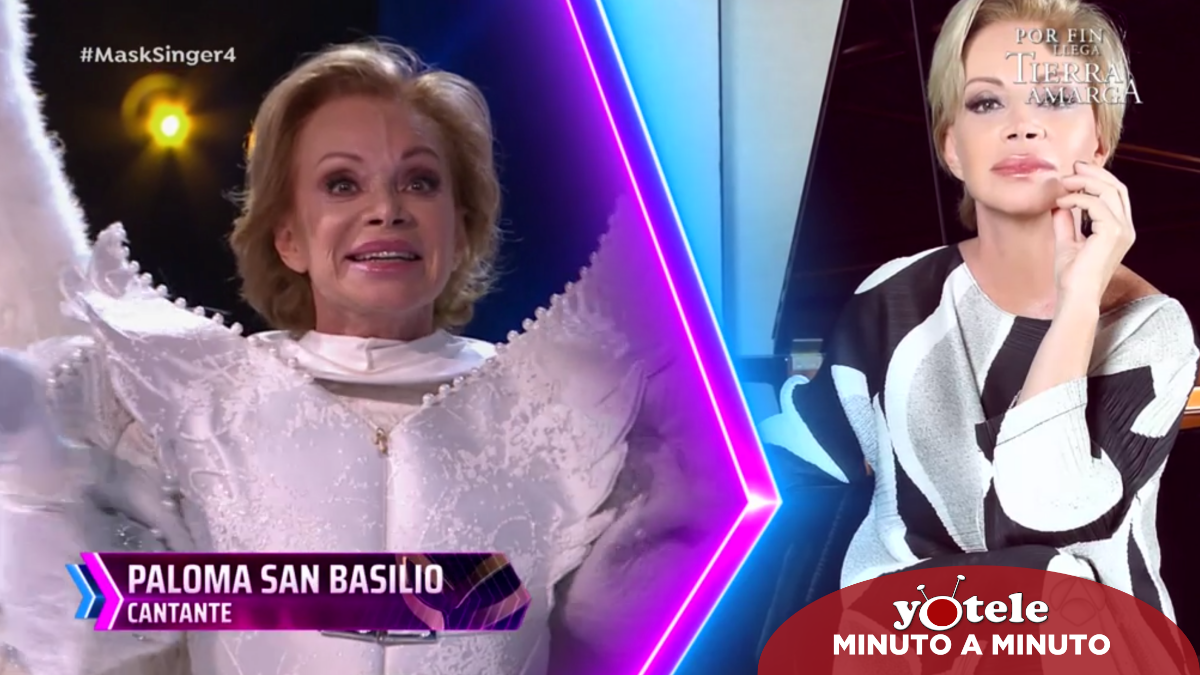 Paloma San Basilio tras conocerse que era Ángel en ’Mask Singer 2’ Paloma San Basilio tras conocerse que era Ángel en ’Mask Singer 2’