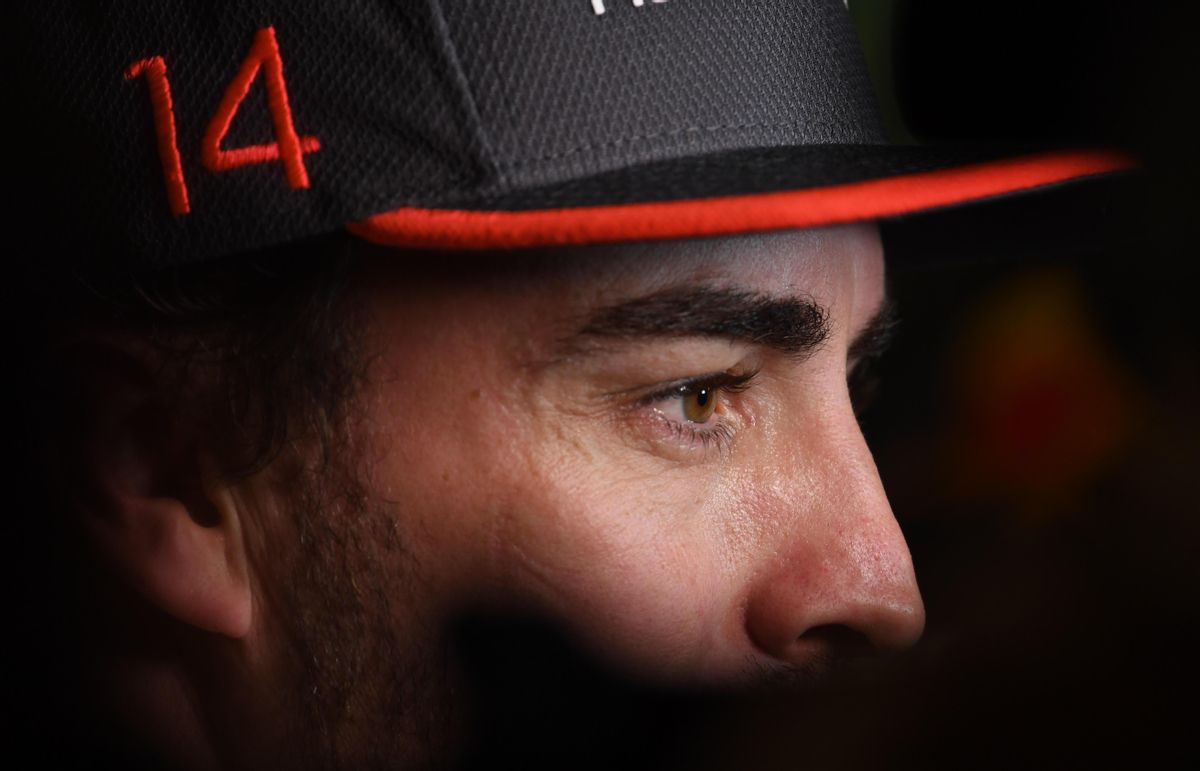 El asturiano Fernando Alonso, piloto de Alpine. El asturiano Fernando Alonso, piloto de Alpine.