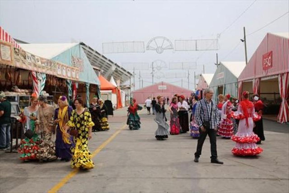 Feria de abril en Barcelona, en el 2015. Feria de abril en Barcelona, en el 2015.