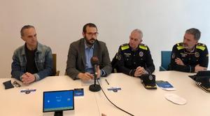 El alcalde de Mataró, David Bote, explica los detalles de la aplicación ’Seguretat Mataró’