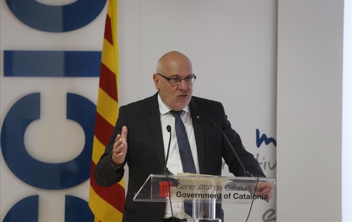 El ’conseller’ Jordi Baiget. El ’conseller’ Jordi Baiget.