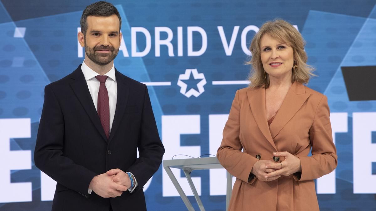 Telemadrid detalla la estructura de su debate del 4-M, moderado por María Rey y Jon Ariztimuño Telemadrid detalla la estructura de su debate del 4-M, moderado por María Rey y Jon Ariztimuño