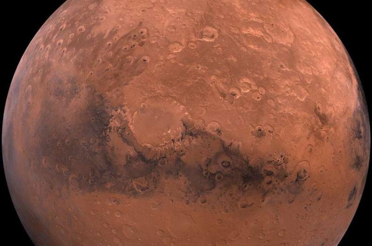 Marte tiene una zona volcánica activa de 4.000 kilómetros de diámetro