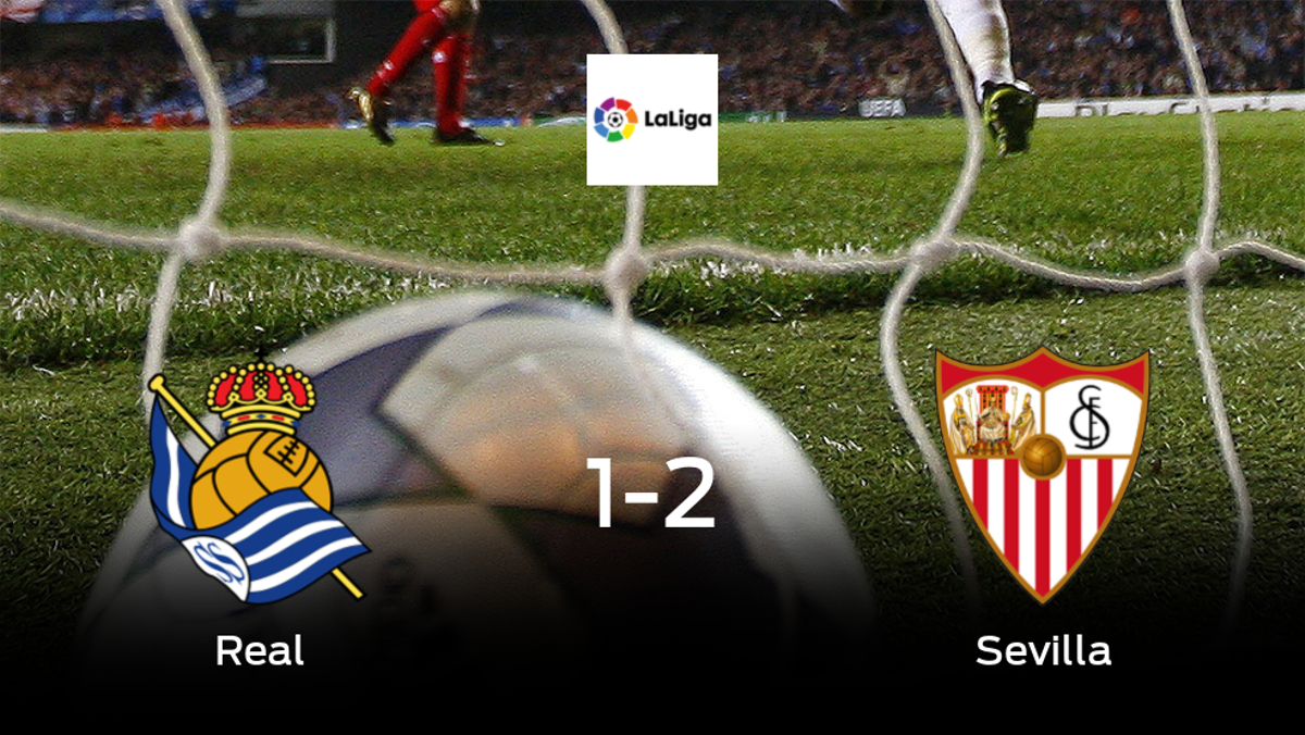 El Sevilla suma tres puntos a su casillero frente a la Real Sociedad (1-2) El Sevilla suma tres puntos a su casillero frente a la Real Sociedad (1-2)
