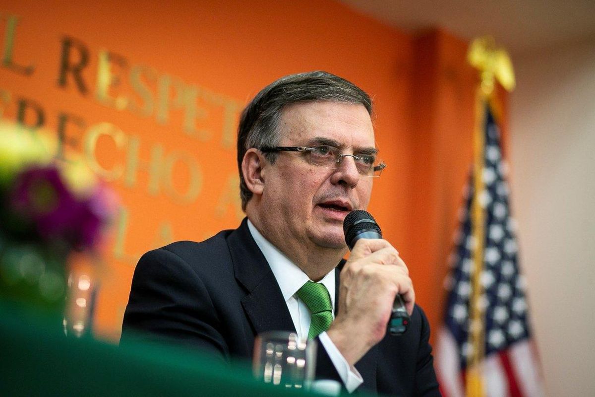 El ministro de Exterioresde México, Marcelo Ebrard. El ministro de Exterioresde México, Marcelo Ebrard.