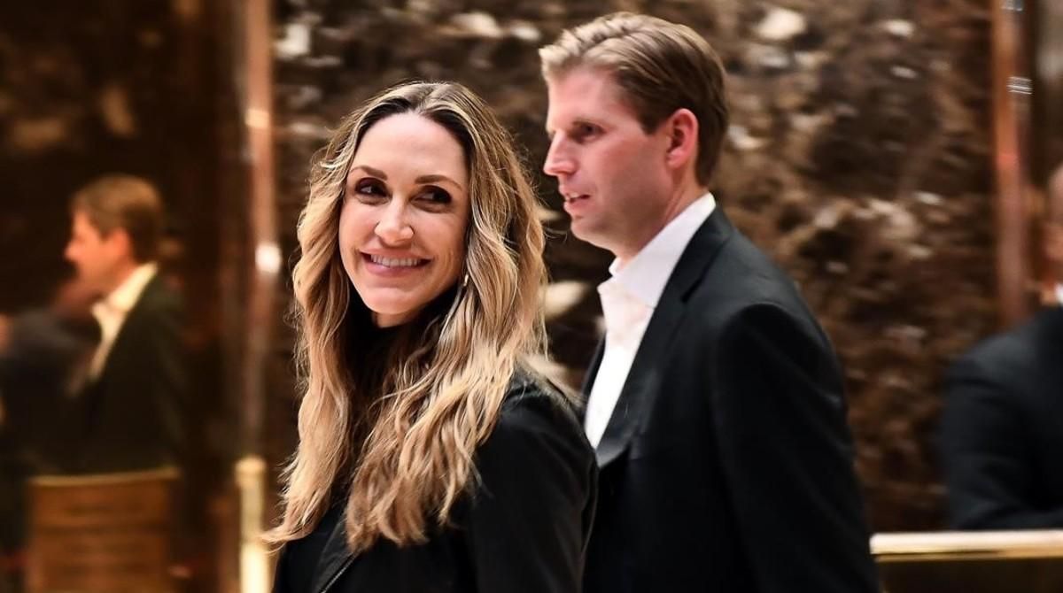 Eric Trump y si esposa Lara. Eric Trump y si esposa Lara.