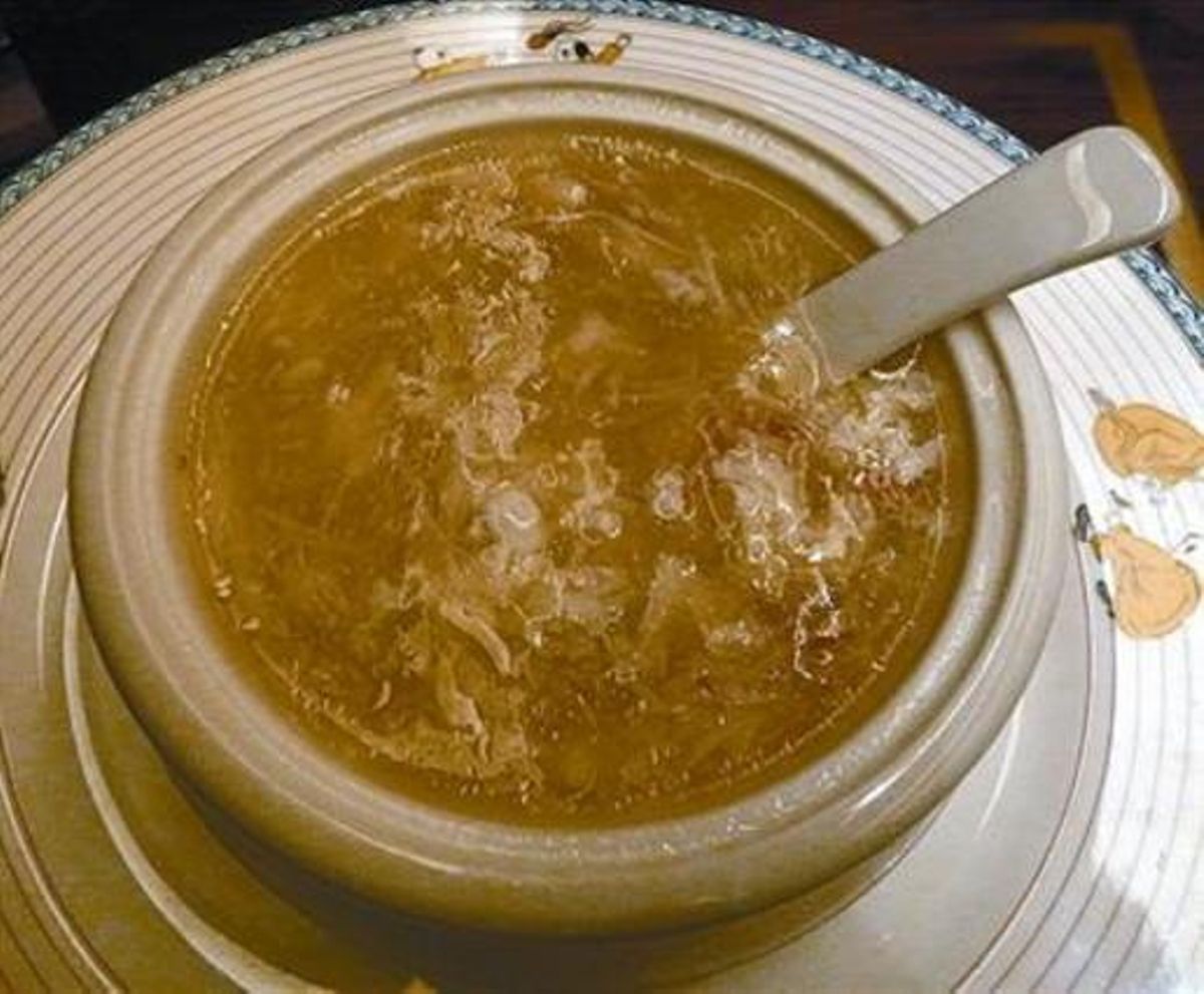 La auténtica sopa de nido de salangana no ha llegado aún a España. La auténtica sopa de nido de salangana no ha llegado aún a España.